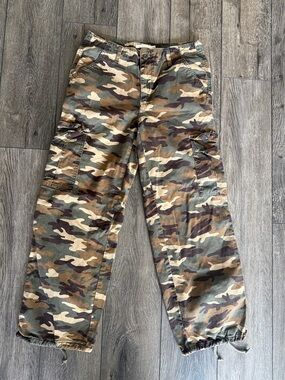 Levi's Men's Camouflage Cargo Pants - Green/Brown/Tan